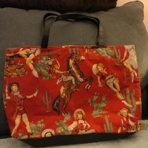 Cowgirl tote bag